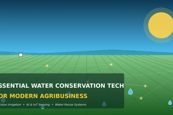 Essential Water Conservation Tech for Modern Agribusiness