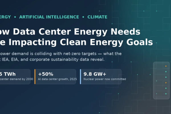 How Data Center Energy Needs Are Impacting Clean Energy Goals
