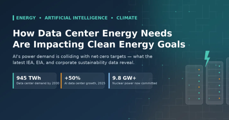 How Data Center Energy Needs Are Impacting Clean Energy Goals