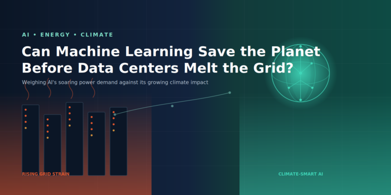 Can Machine Learning Save the Planet Before Data Centers Melt the Grid?