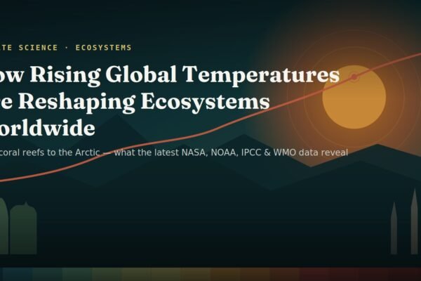 How Rising Global Temperatures Are Reshaping Ecosystems Worldwide