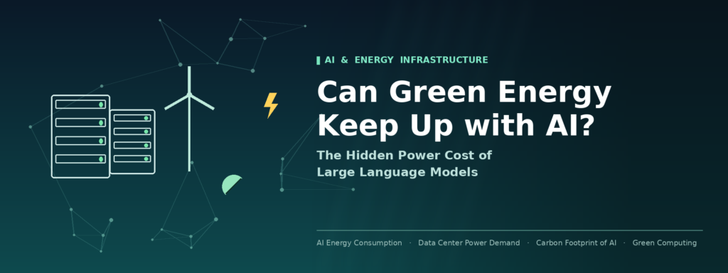 Can Green Energy Keep Up with AI